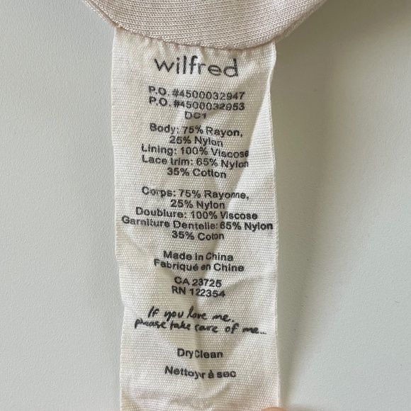 Wilfred by Aritzia | Cream Ivory Scallop Lace Jules Shorts | Size XXS 00 - Picture 14 of 14